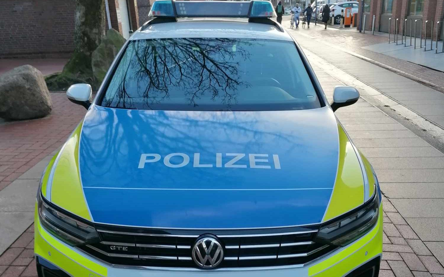Luxus Polizei Leer Presse Bildnull